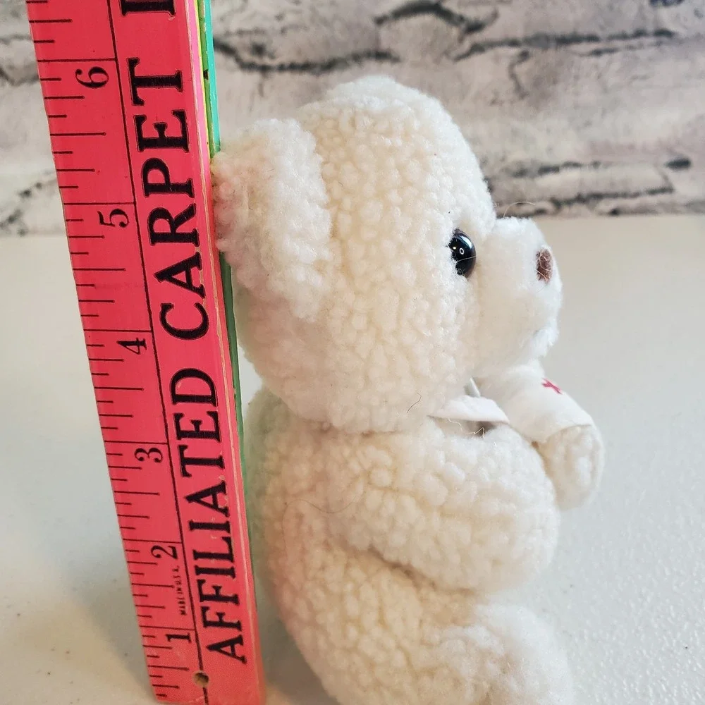 RUSS‎ Luv Pets Broken Arm White Teddy Bear 